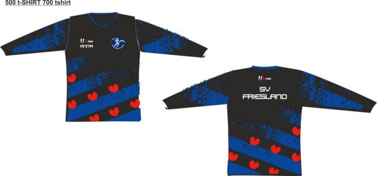 500 700 T SHIRT DK SV FRIESLAND BLACK